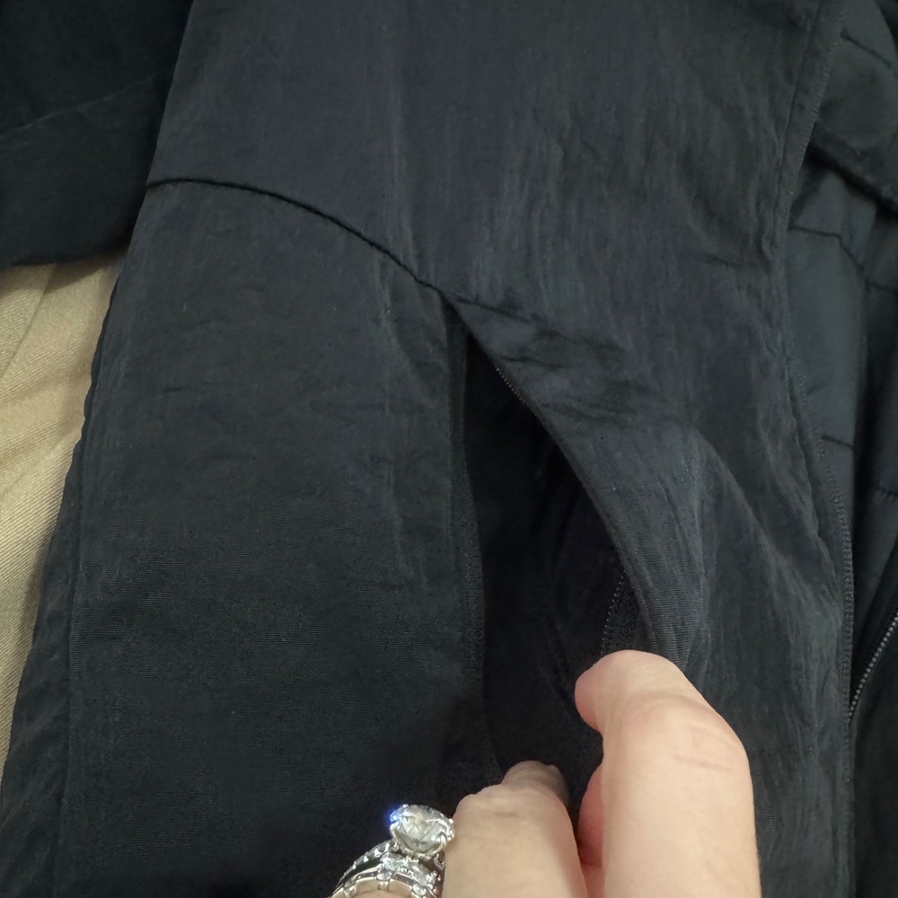 Lululemon Black Shell Bomber Jacket - image 3